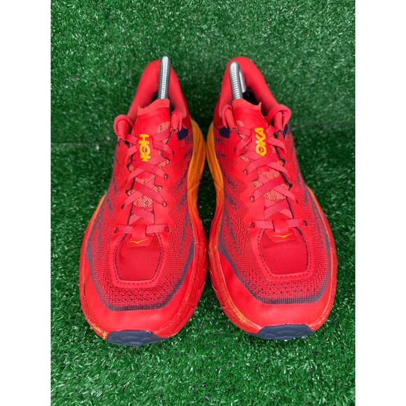 Hoka Speedgoat 5 Fiesta Radiant Yellow Running Shoe Men's Size US 7D - Picture 2 of 9